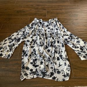 Patterned kimono size s